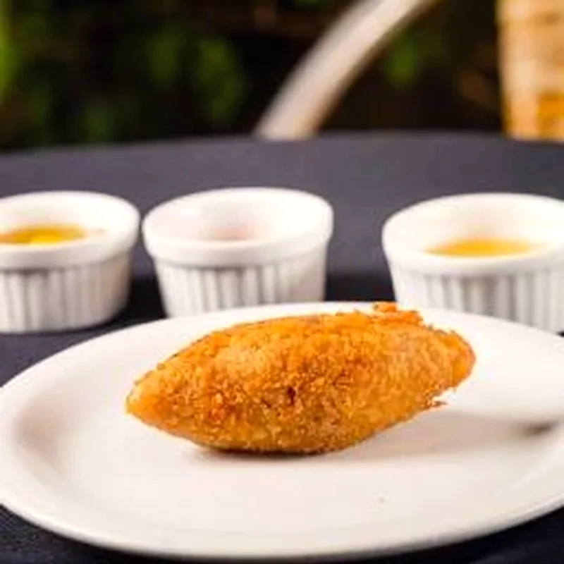 Bolinho de Carne Seca com Mandioquinha