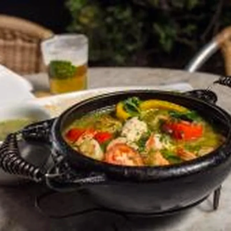 Caldeirada Mista de Pescada e Camarão-Rosa