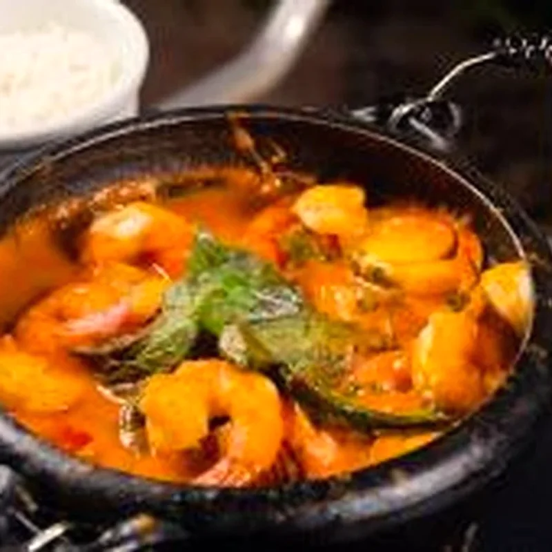 Moqueca Baiana Mista de Pescada e Camarão-Rosa